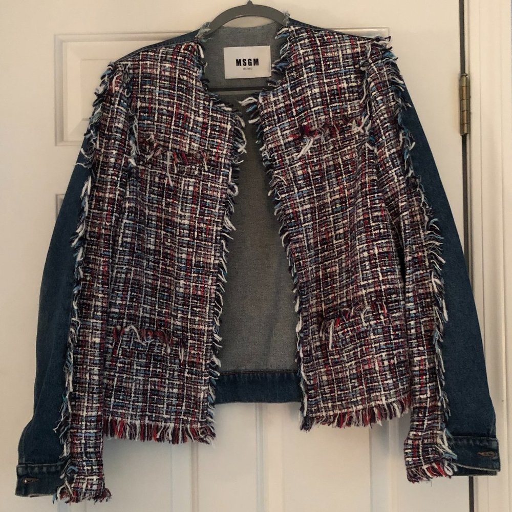 MSGM Milano Jean Jacket